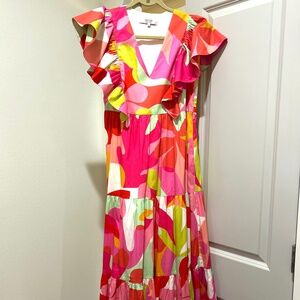 XS CROSBY by Mollie Burch maxi dress
